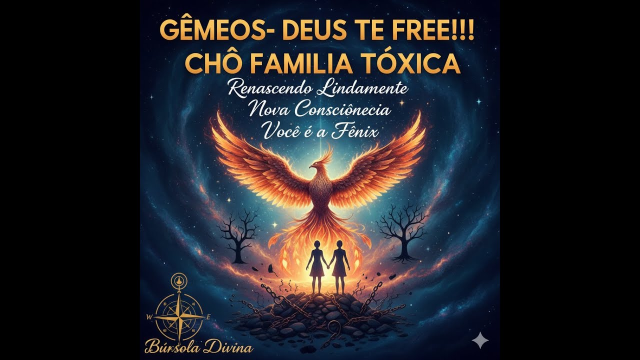 GÊMEOS- DEUS te free!!! chô familia tóxica, Renascendo lindamente, Nova conciência , Você é a Fênix.