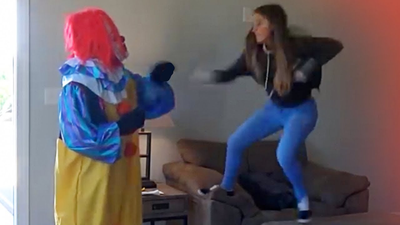 CREEPY CLOWN VISITS MY HOUSE ONE LAST TIME!