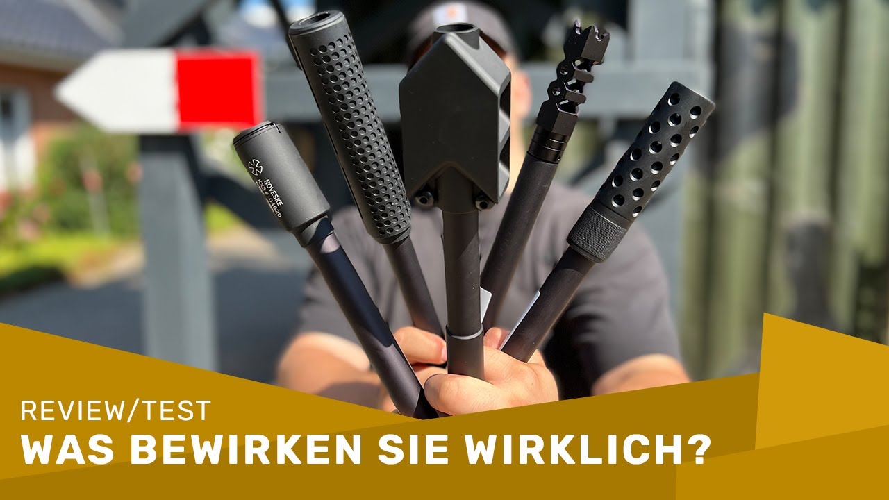 Paintball Muzzle -und Schalldämpfertest