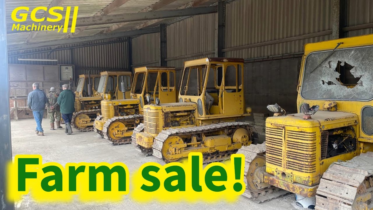 Classic machinery goes under the hammer at farm auction