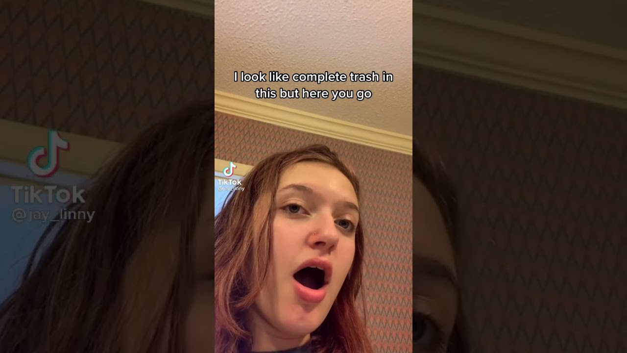 tiktok girl burps really loud