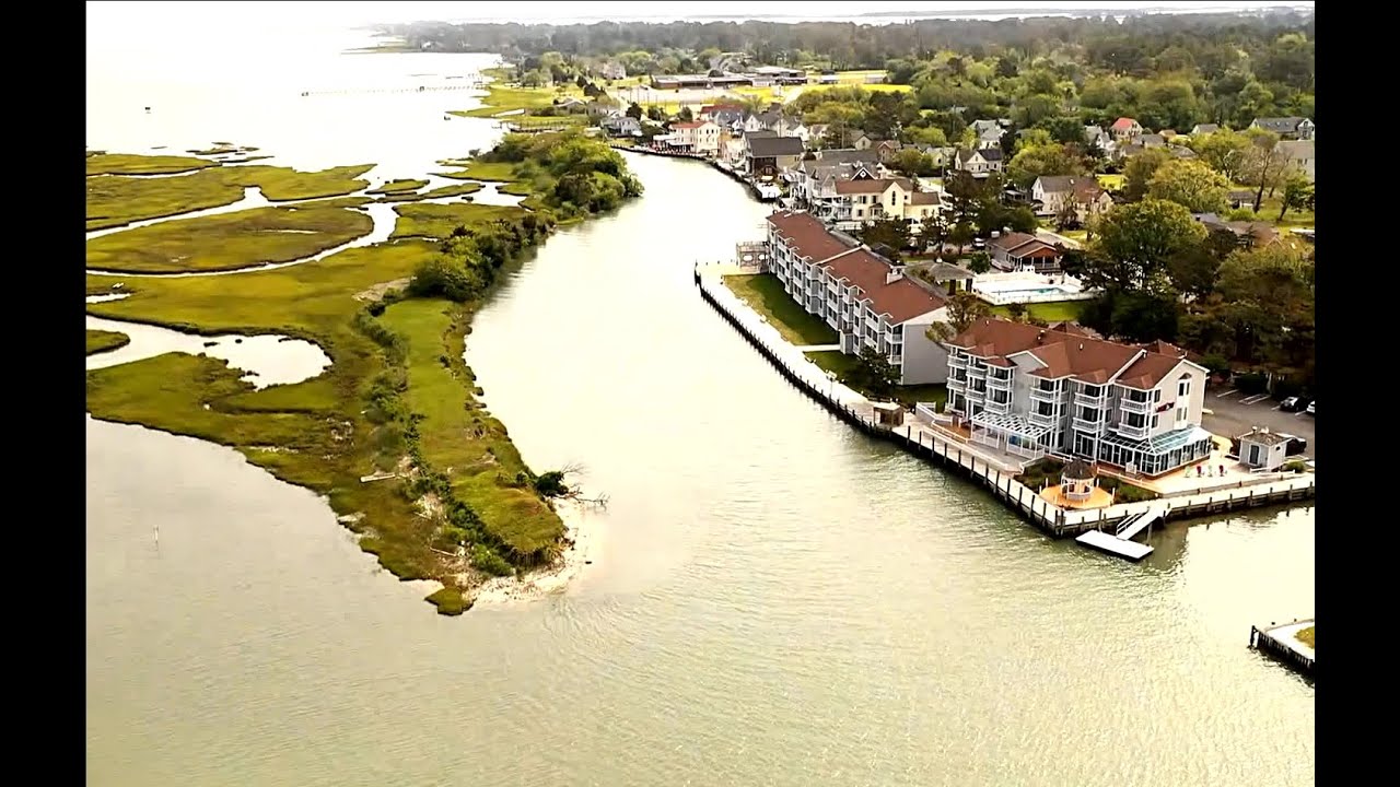 Chincoteague,  Virginia  👀  ( Best kept Secret) 👀   Mavic Pro2 Drone