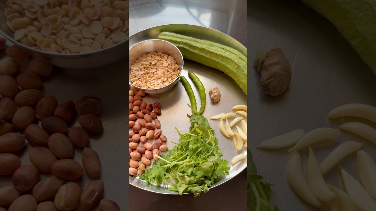 # dodkyachi bhaji #youtubeshorts #cookingrecipes #easyfoodtomakeathome #cookingtips