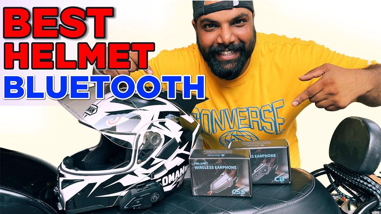 Helmet Bluetooth Device for Riders - Calling, Music & Navigation | Bluetooth Helmet