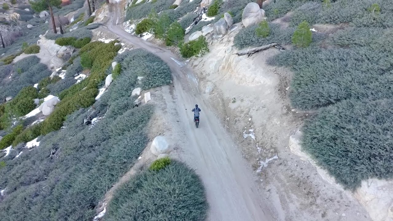 Ebiking in Green Valley, San Bernardino National Forest California