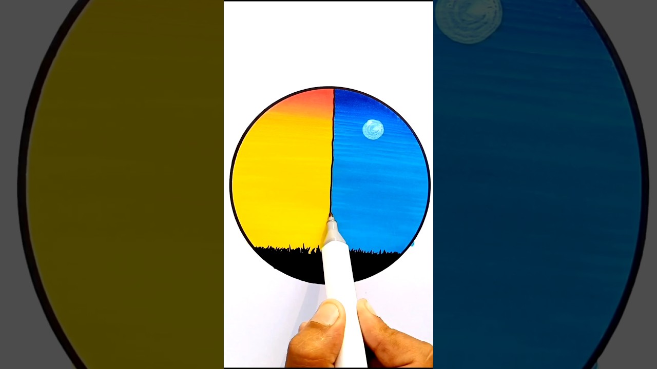 ✅️ Reverse play ✅️ Easy Painting with Brush Pen for Kids 