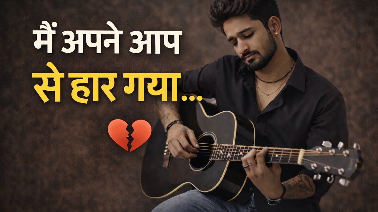 मैं अपने आप से हार गया… 💔 | Sad Heart Touching Song | Emotional Guitar Song | Breakup Pain