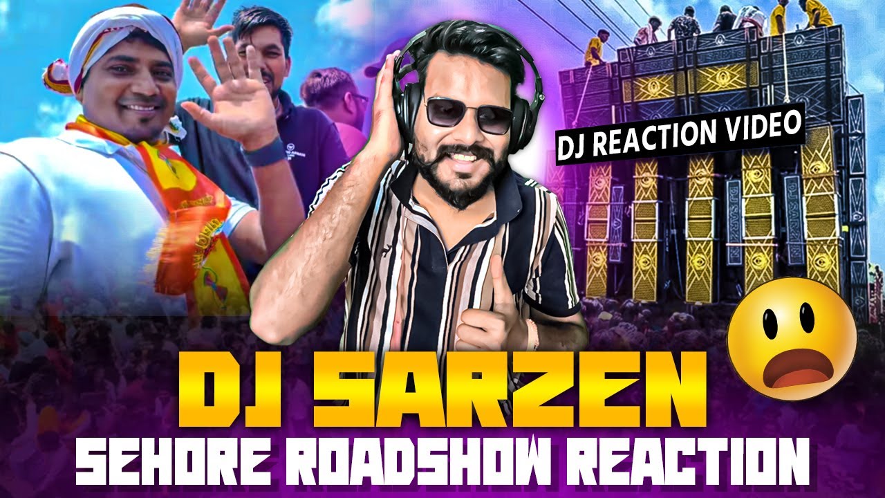 DJ Sarzen Sehore😱कर दिया चक्का जाम Wild Public Crowd💥Reaction By Pradhan Ji🥵Kawad yatra Sehore 2025