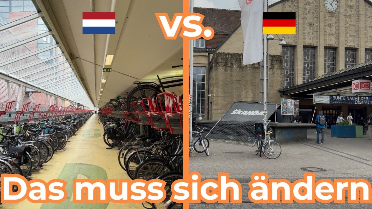 Was Deutschland von den Niederlanden beim Fahrradparken lernen muss