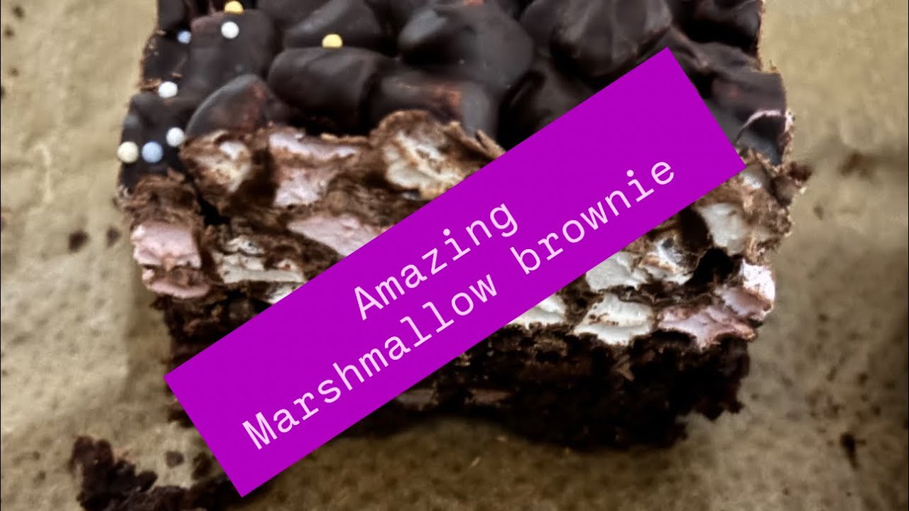 Amazing marshmallow brownies