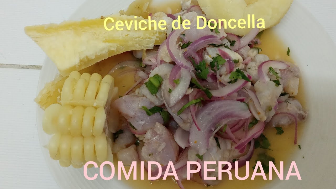CEVICHE de doncella | Pescado de los Ríos de la Selva | Región Loreto | COMIDA PERUANA