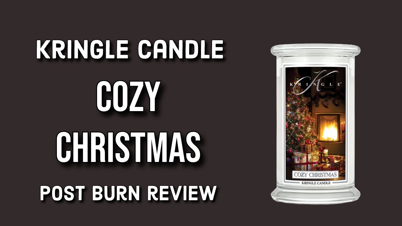 KRINGLE CANDLE XL: Cozy Christmas Post Burn Review