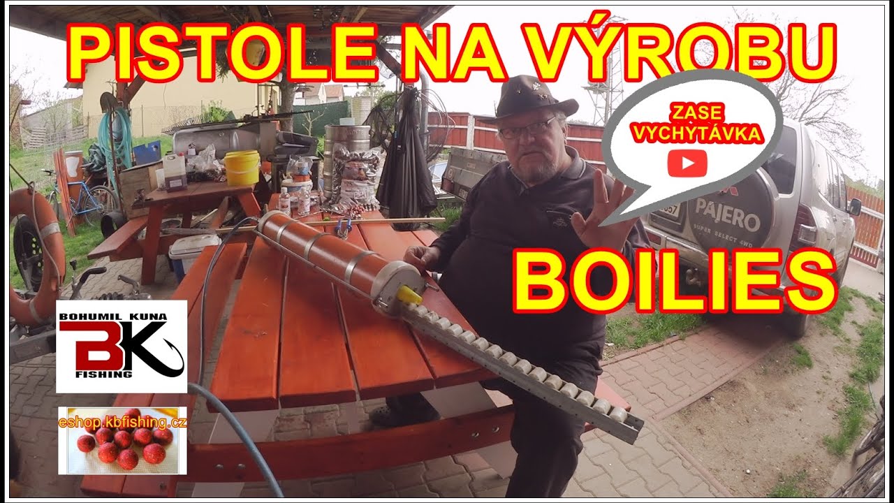 BOILIES vytlačovací pistole .Jak si ji  jednoduše doma  vyrobit
