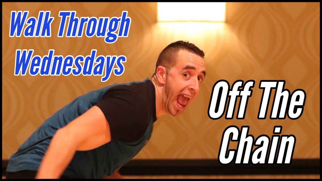 Off The Chain line dance walk through (Choreographed by Fred Whitehouse)