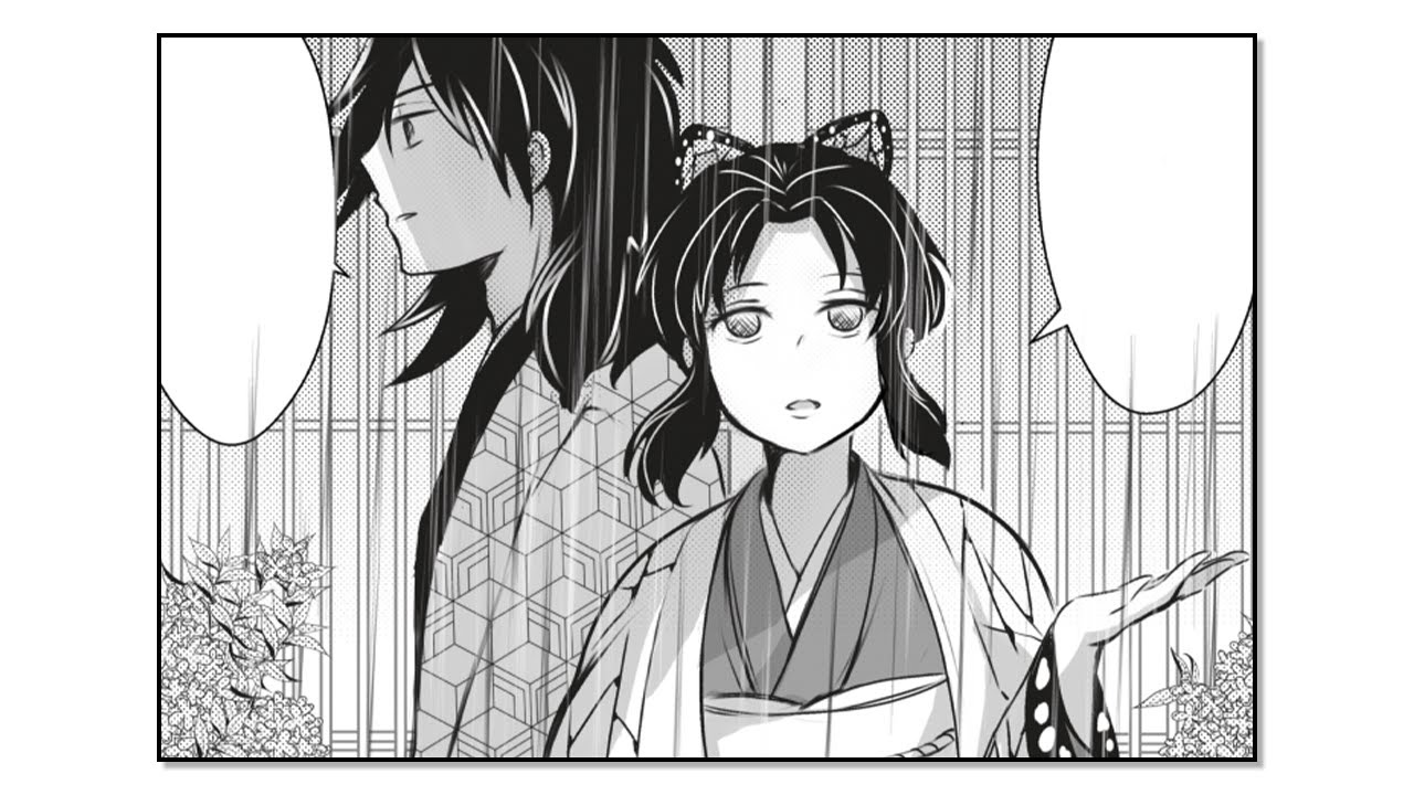 Giyuu Tomioka x Shinobu Kochou Doujinshi - The rain won't stop