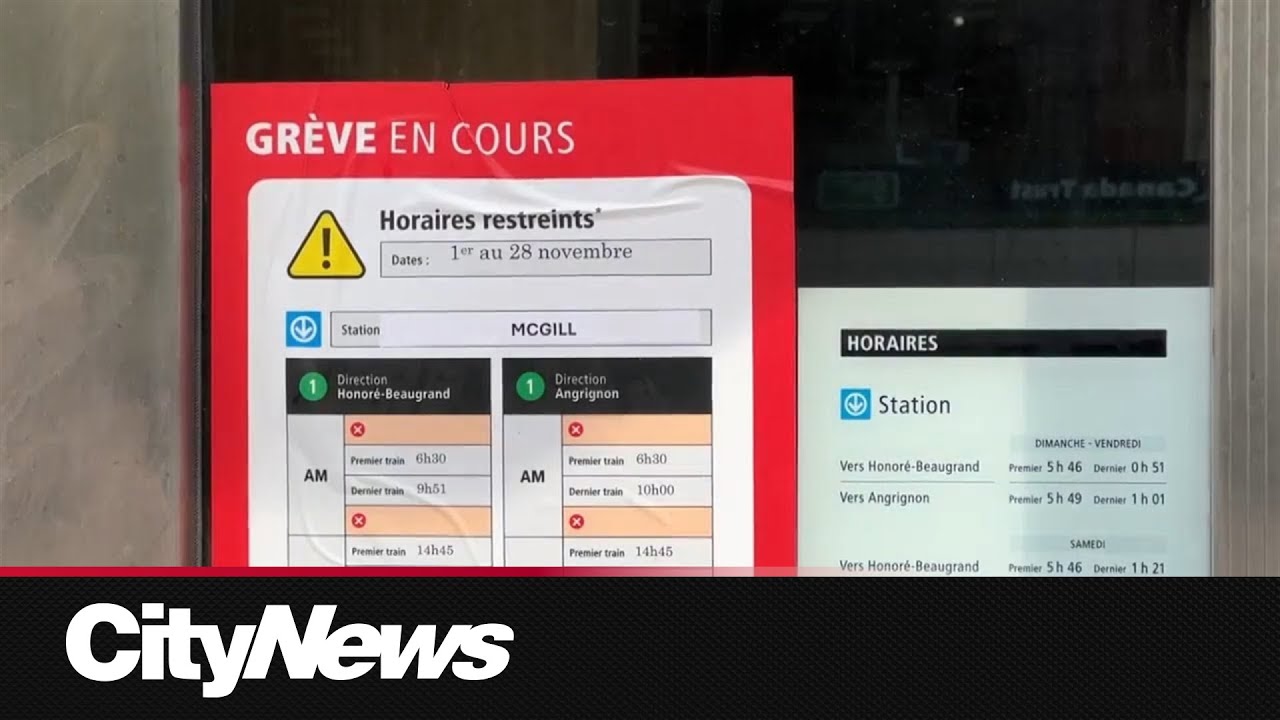 Two possible full strike days for STM bus and metro in Montreal