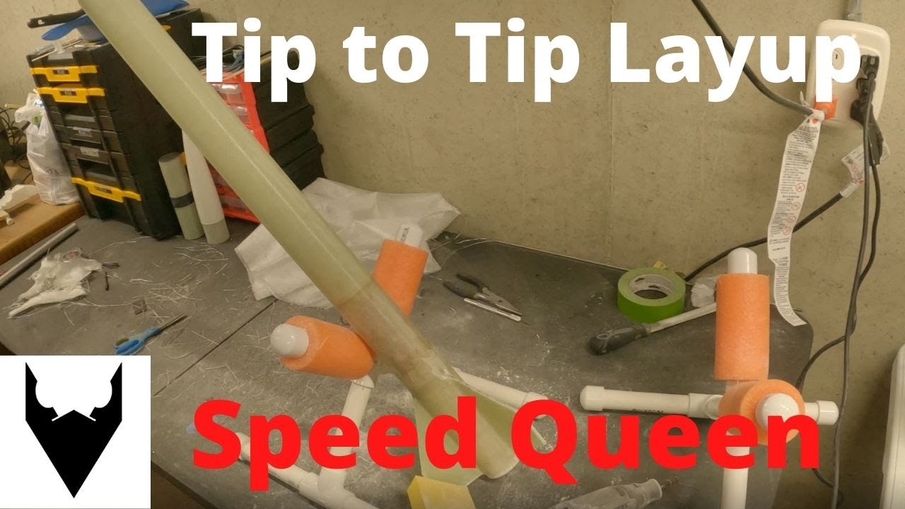 Tip to Tip Layup on a High Power Rocket