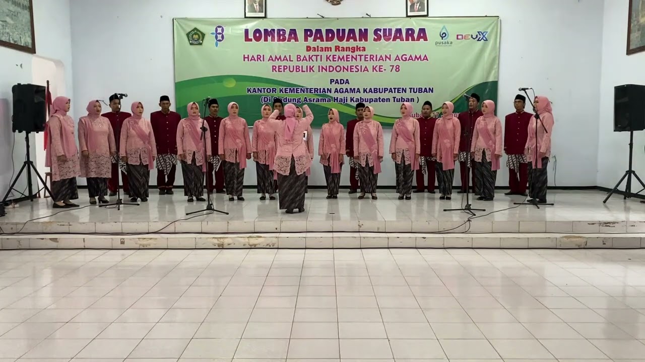 JUARA 1 MARS KEMENAG RI - KKRA/MI KEC.SOKO - LOMBA PADUAN SUARA HAB KEMENAG RI KAB. TUBAN 2024