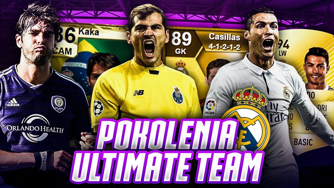 POKOLENIA ULTIMATE TEAM ! | REAL MADRYT [#2]
