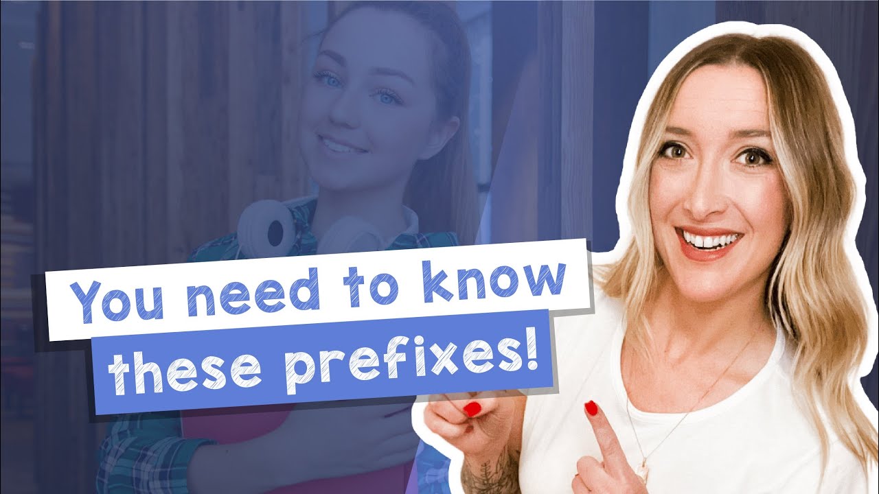 Learn 5 Common Prefixes in American English! - B1 [with Emily]