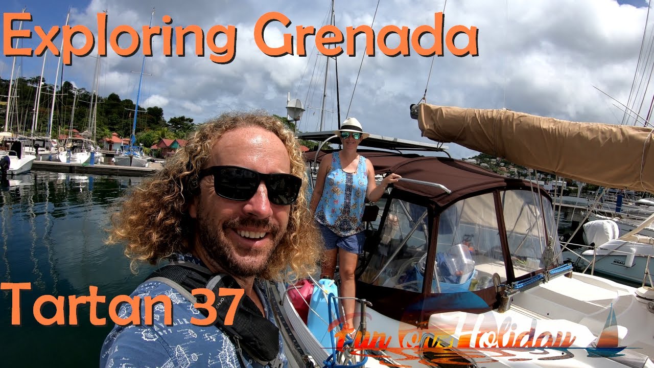 Exploring Grenada St Georges and Touring around the Island S4Ep21