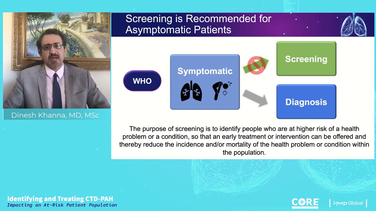 Screening Mandates for Patients with CTD: Improving PAH Identification