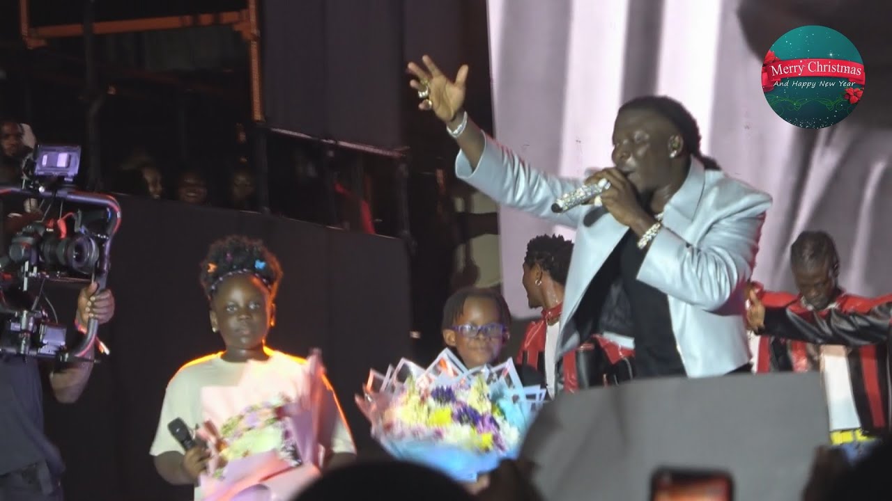 Stonebwoy shares stage with his children at #BHIMFEST2025