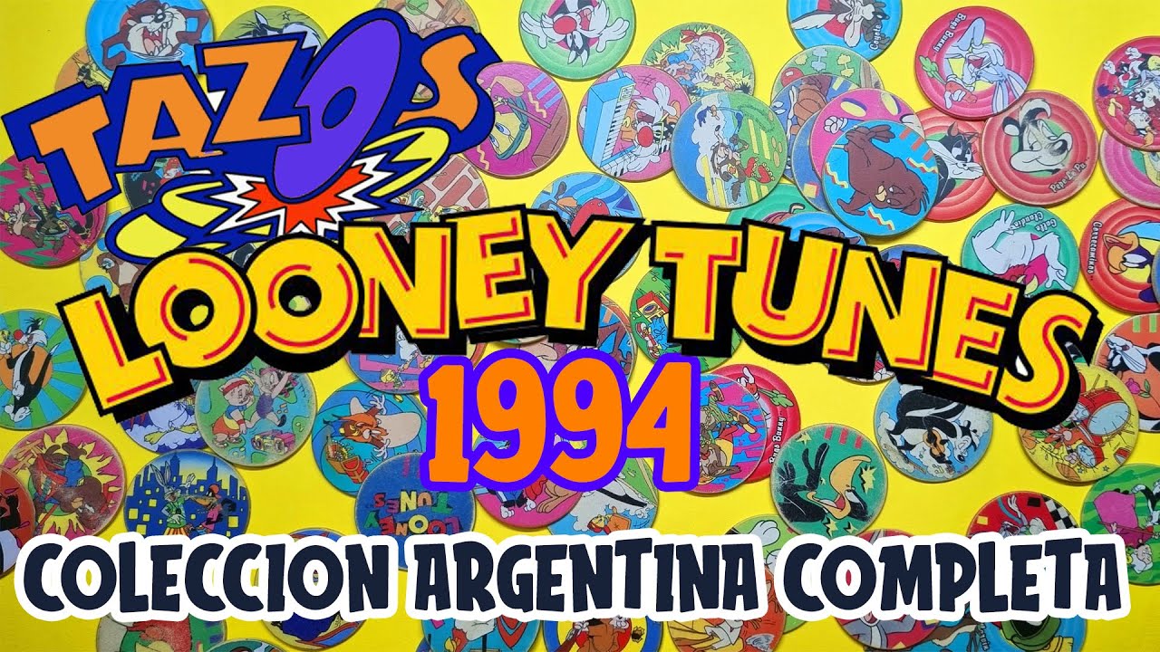 Tazos Looney Tunes Colección Completa! Pepsico Snacks Argentina 1994.  #tazos #pogs #looneytunes