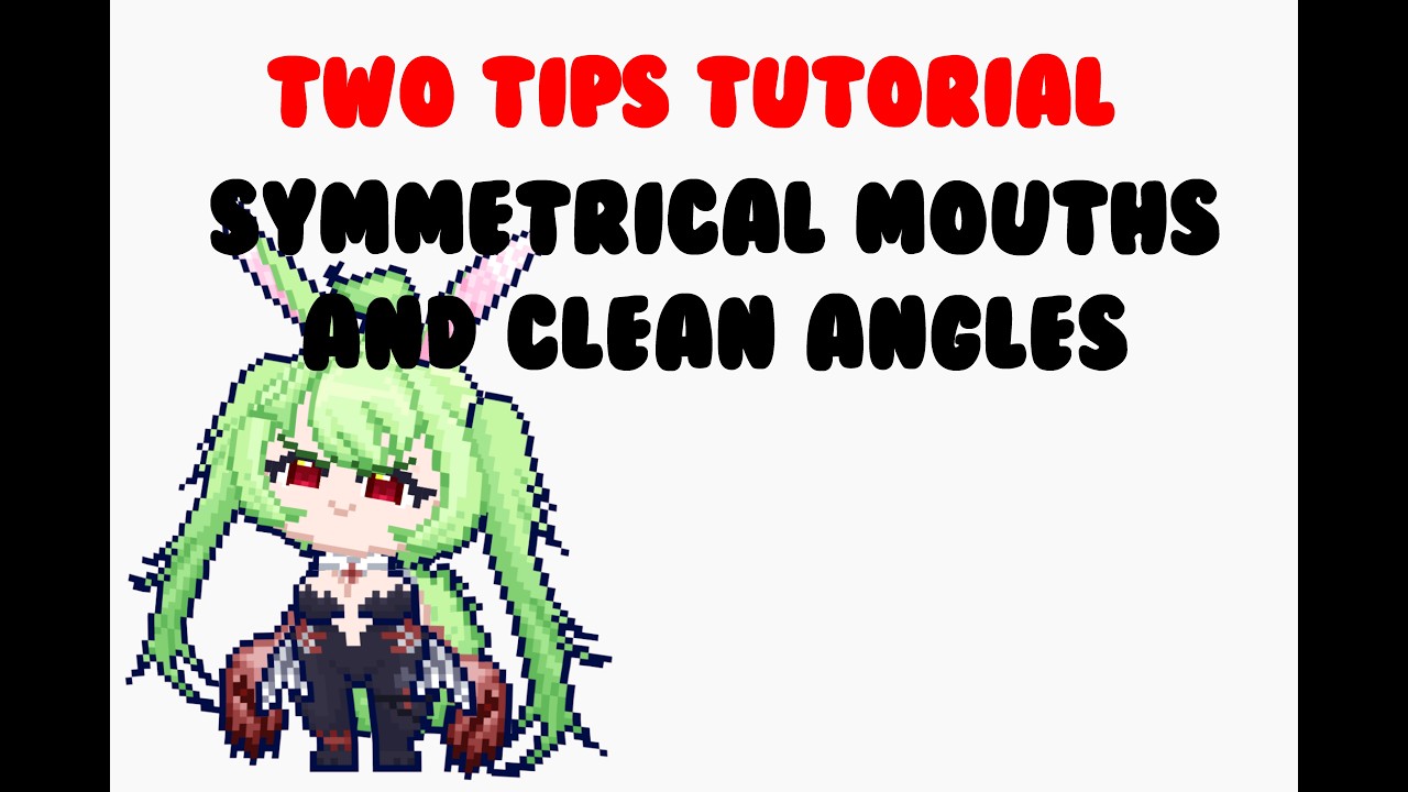[Live2D Tutorial] Symmetrical Mouths and Clean Angles