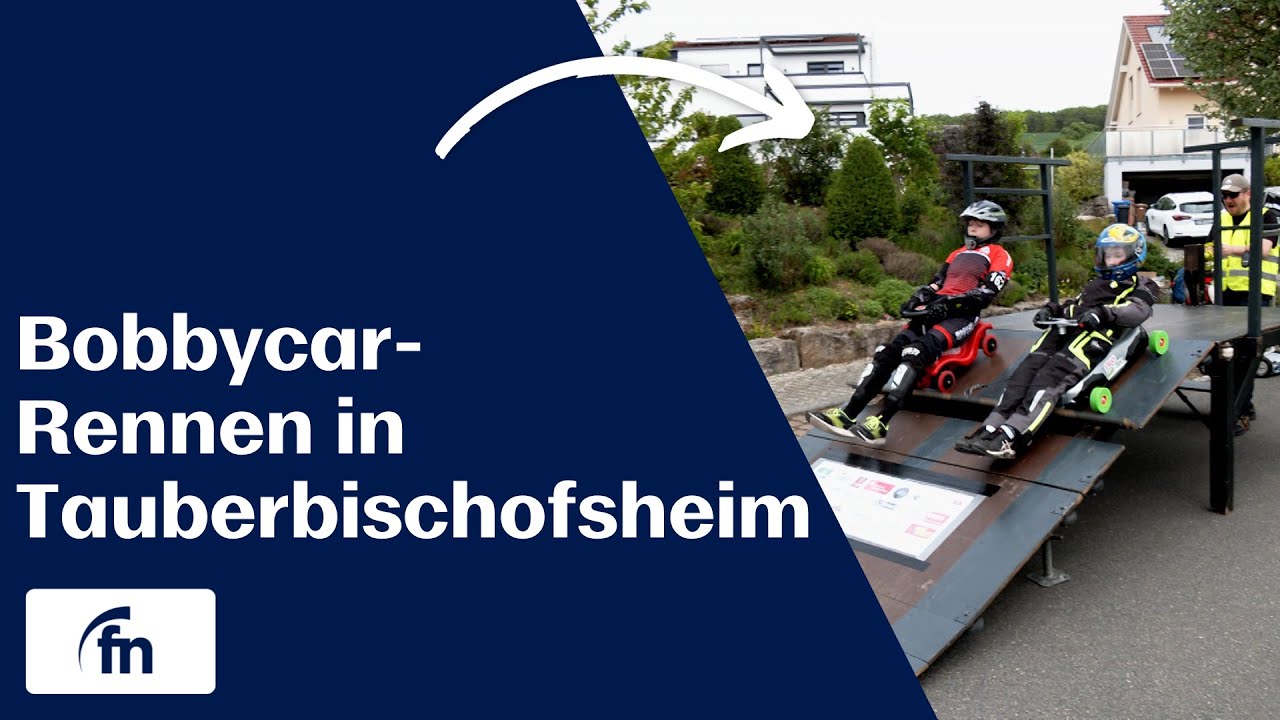 Spannende Bobbycar-Rennen in Tauberbischofsheim