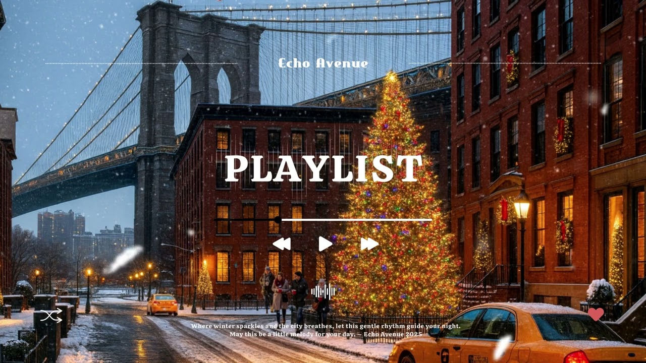 [playlist] 뉴욕 겨울밤 트렌디 팝 ❄️🌃 | NYC cold trendy pop mix