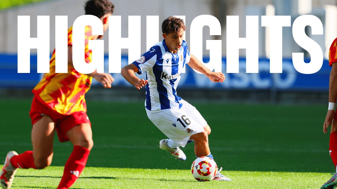 HIGHLIGHTS | 2&ordf; RFEF 24-25 | J2 | Real Sociedad C 1-3 SD Ejea | Zubieta