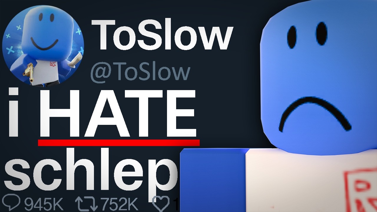 Ютубер Roblox ToSlow ОТВРАТИТЕЛЬНЫЙ.. (УЖАС)