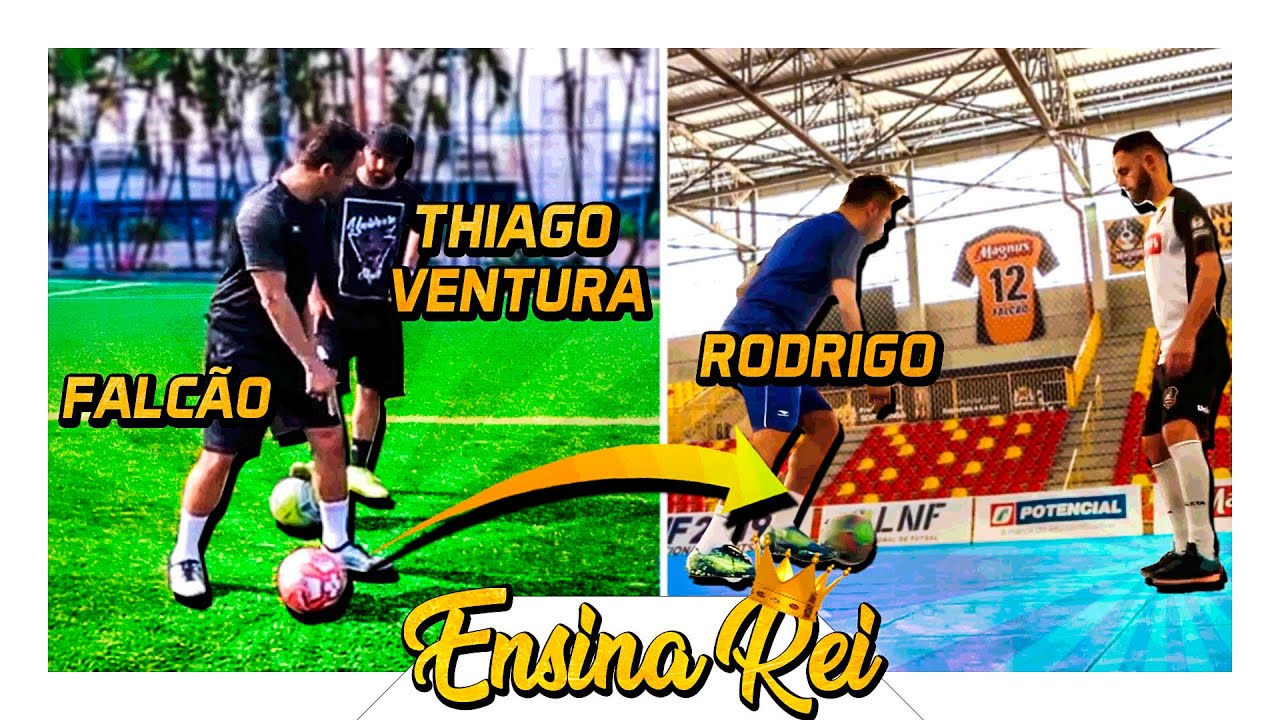 Aprenda a chutar com o Falcão - O corte seco que vai consagrar você e o Thiago Ventura!