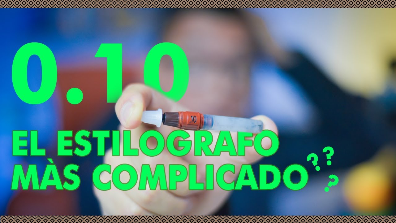 Aprende a limpiar isograph 0.10 para líneas perfectas, rotring