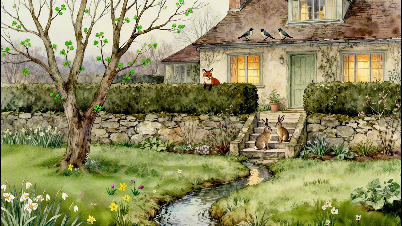 Quiet Spring Morning | Guitar & Strings Ambiance for Morning Rituals