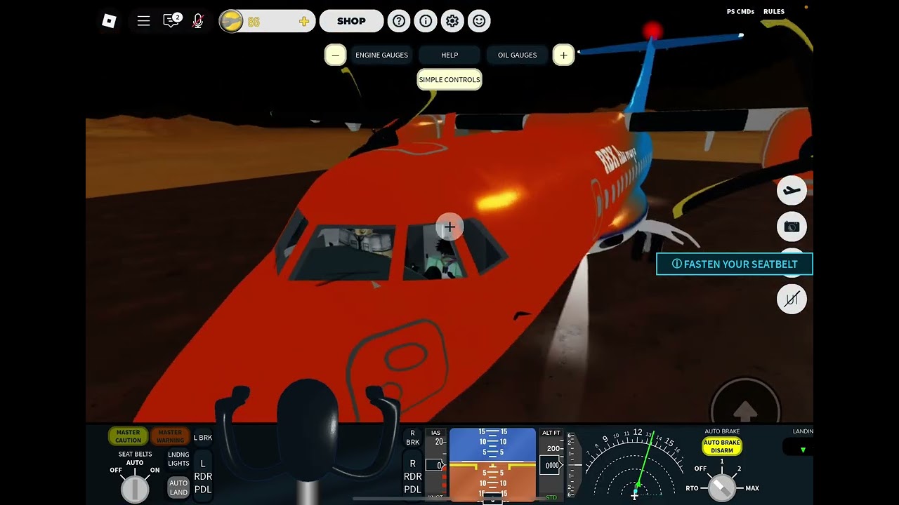 Being that pilot in emergency landing 