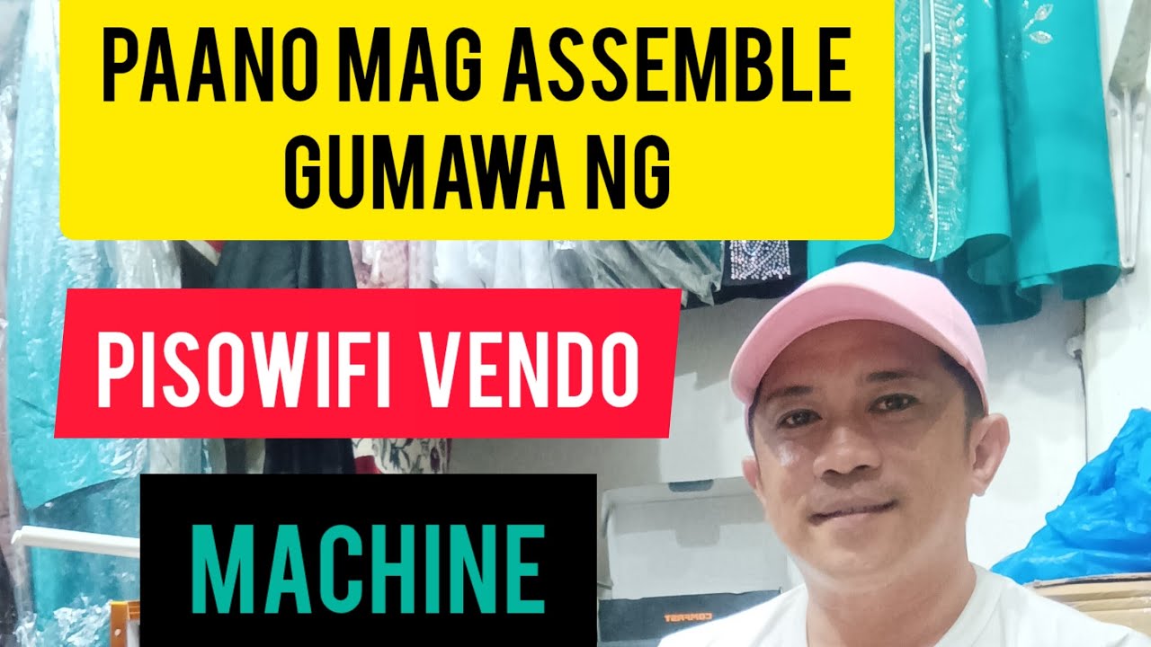 Paano mag assemble or gumawa ng Piso Wifi Vendo Machine? [Tagalog Tutorial]