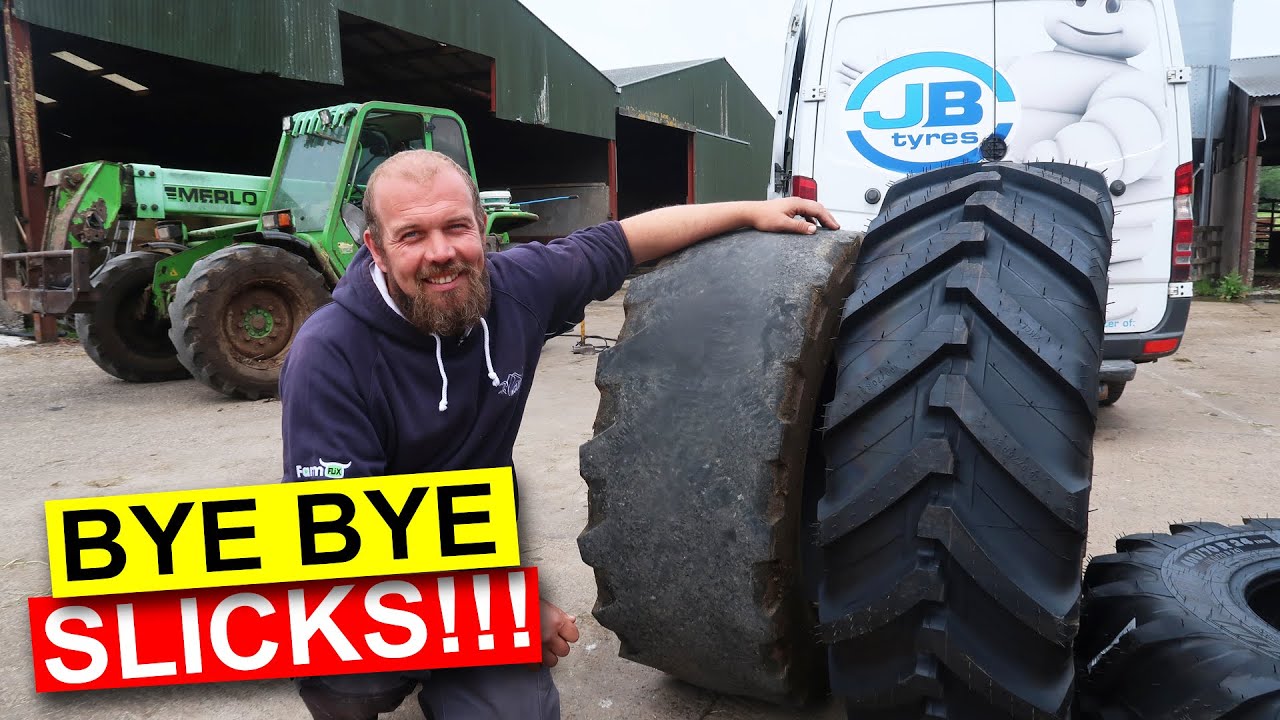 Mighty Merlo Finally Gets Tyres! Alan Clyde | FarmFLiX