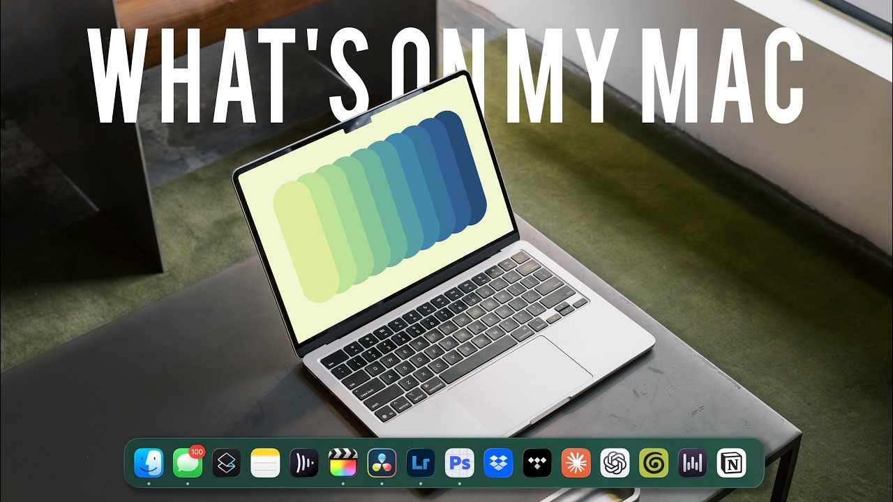 What&rsquo;s on My Mac 2026 // AI, Productivity, Creative Tools & Workflow!