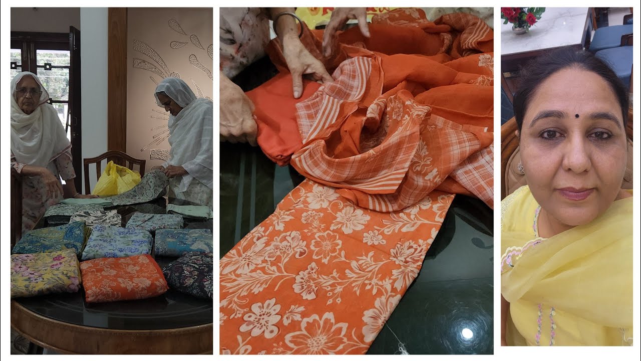 Mul Chanderi (Nanad Babhi suits)