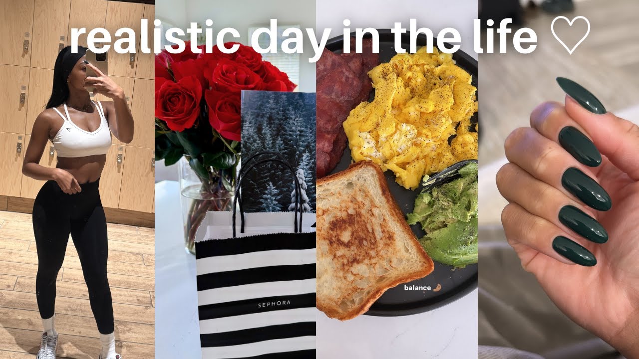 realistic day in the life // gym motivation ☆ getting out of a rut + errands + 20k // vlogmas day 15