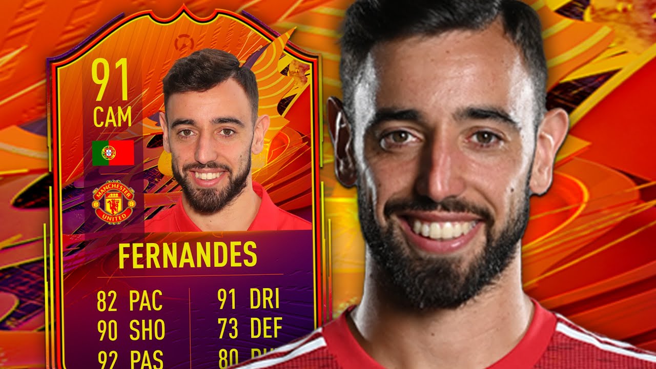 FIFA 21 HEADLINER BRUNO FERNANDES 91 PLAYER REVIEW