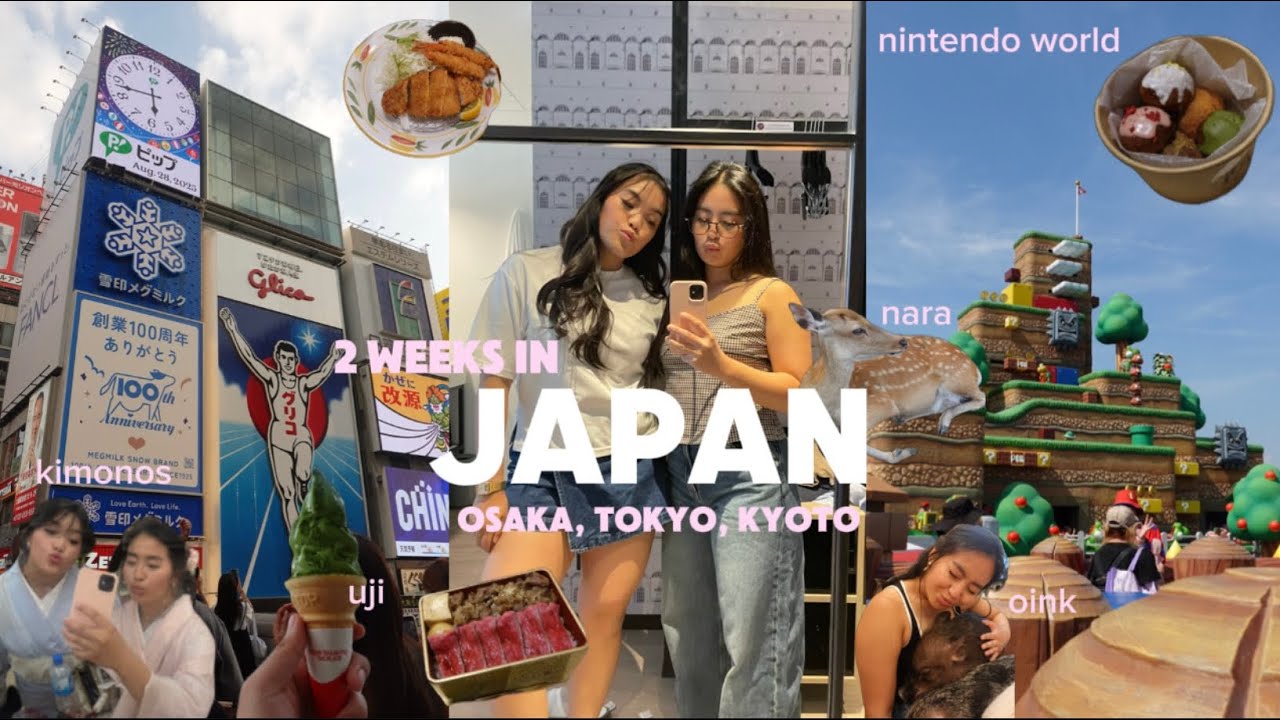 Girls Food Trip to Japan🇯🇵 summer season, day trips, theme parks, temples
