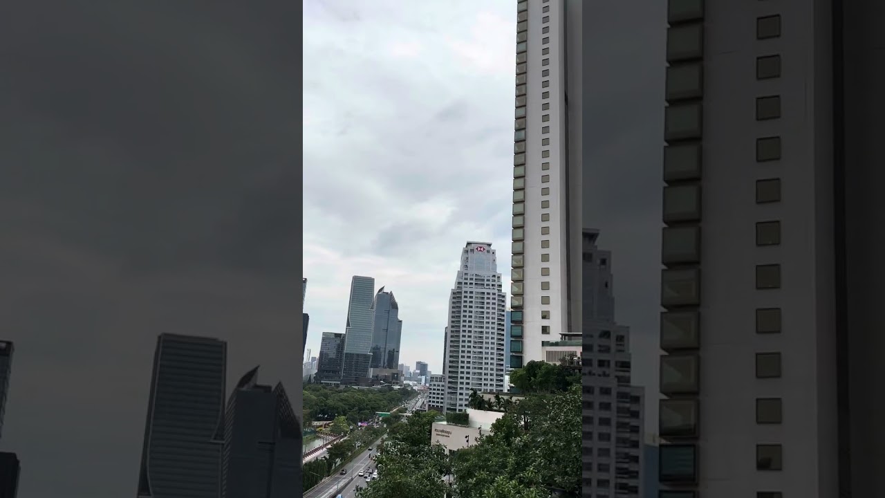 City view of Bangkok from Dusit Arun Park !!