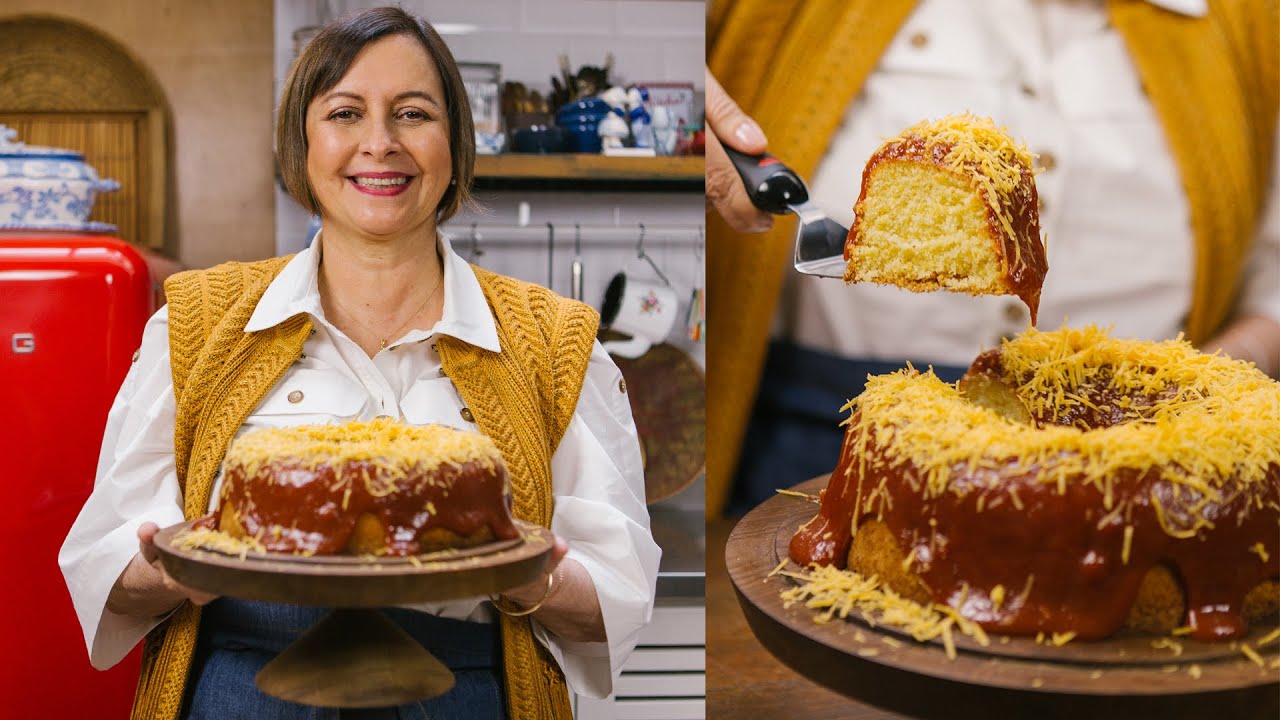 Bolo com goiabada e queijo do reino - Carla Pernambuco