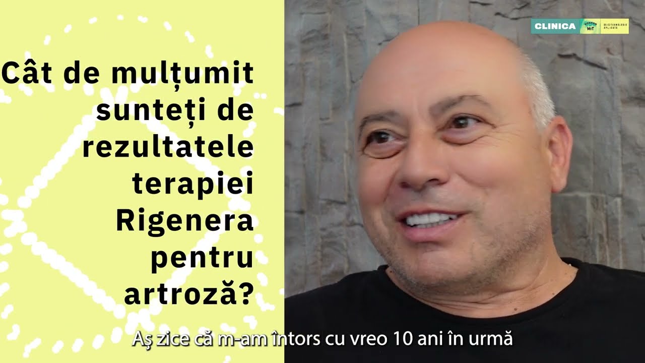 Ce rezultate are terapia Rigenera in artroza?