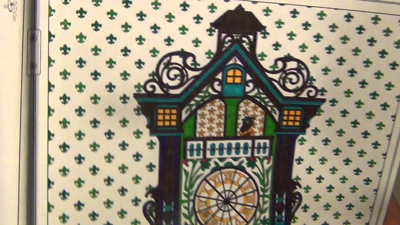 Coloring Book Review: The Time Garden by Daria Song
