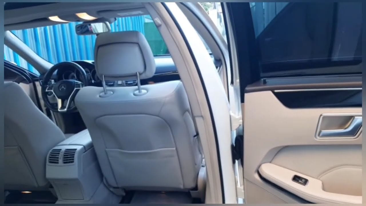 mercedes e 250 full detaylı temizlik (detailing )