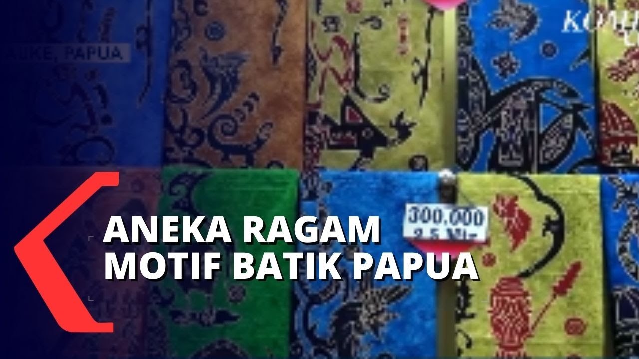 Cantiknya Batik Khas Papua dengan Motif dan Warna Alam